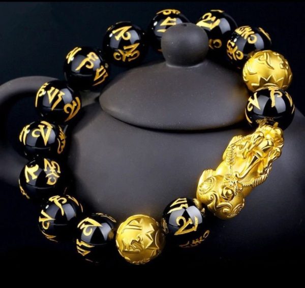 Black Obsidian Fengshui Bracelet